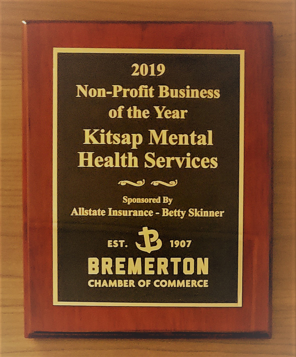 KMHS 2019 Best Non-Profit Business of the Year Award, Bremerton Chamber of Commerce