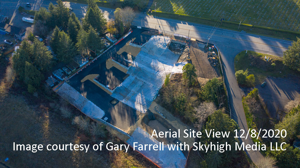 Pendleton Place Aerial Site View 12/8/2020