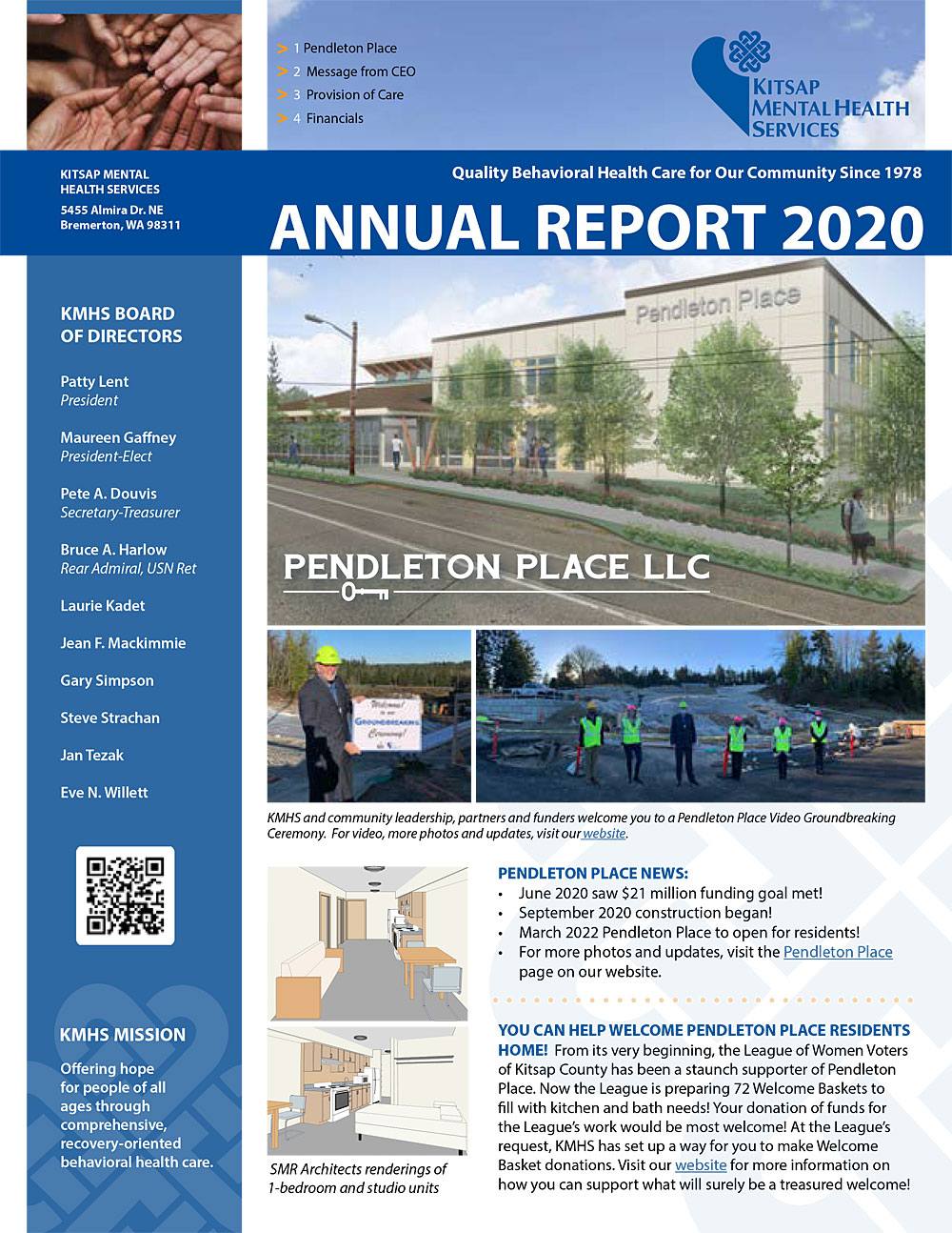 2020 KMHS Annual Report Cover