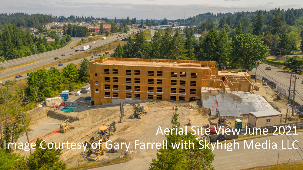 Pendleton Place Aerial Site View June 2021