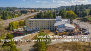 Pendleton Place Aerial Site View September 2021