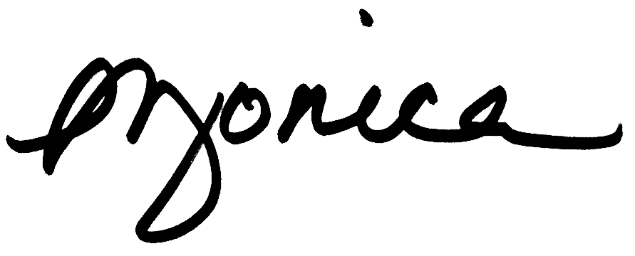 Monica Bernhard's signature