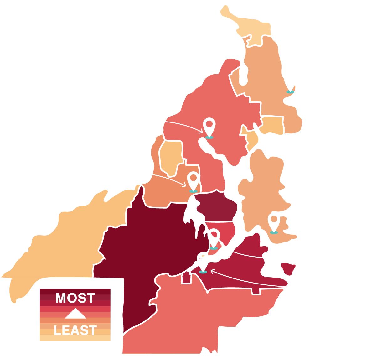 2024 Impact Report Heat Map